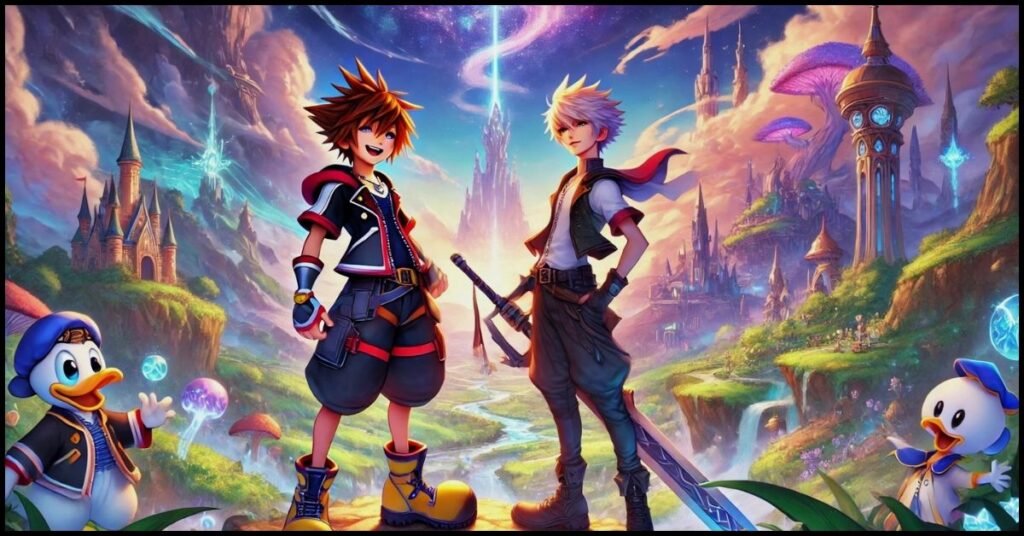 Sora and Riku Lemonteve Carrol